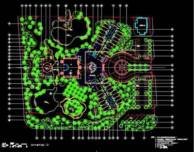 超全景觀細(xì)部CAD圖紙